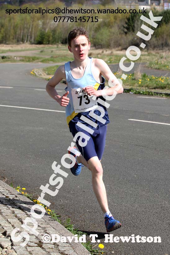 Under-15 boys, Elswick Harriers Relays, Newburn. Photo: David T. Hewitson/Sports for All Pics